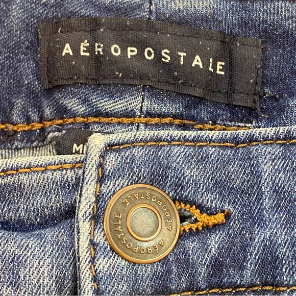 Aeropostale Jeans, mid-rise boot cut, size 12 R - Picture 3 of 6